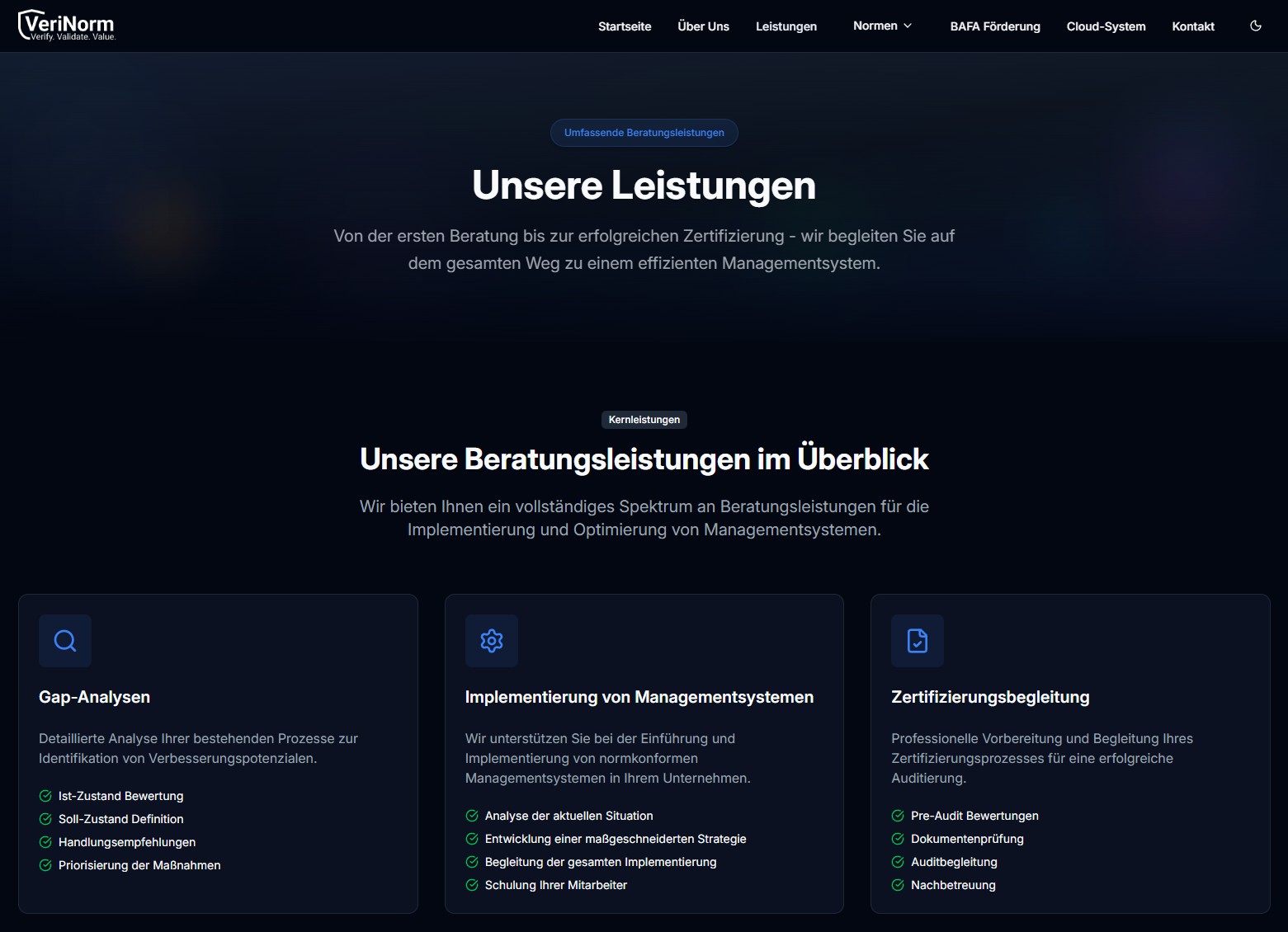 Verinorm GmbH Screenshot 1