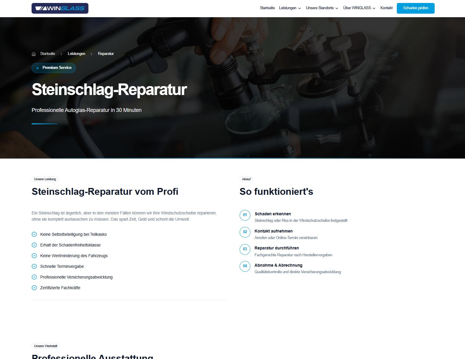 WINGLASS GmbH Screenshot 2